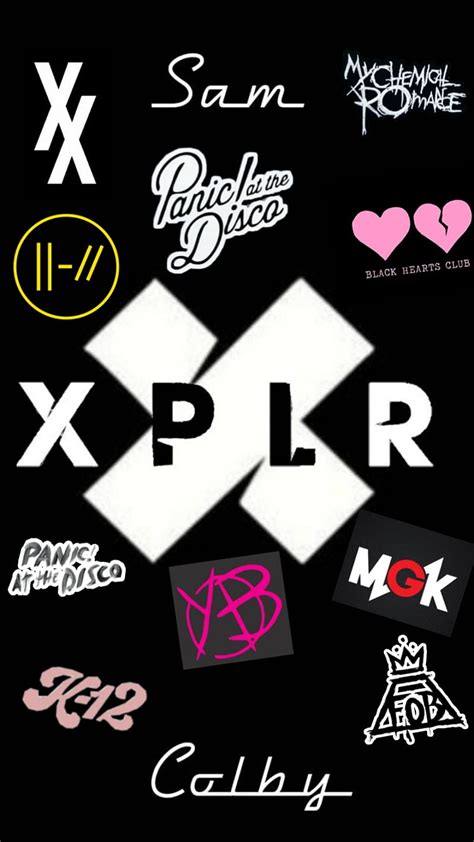 XPLR Sam And Colby Logos Bando Bros Youtube Sam Golbach Colby Brock HD Phone Wallpaper