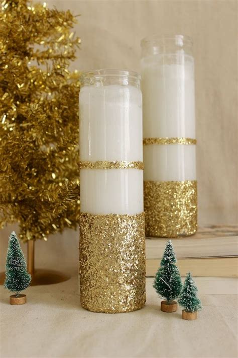 Try This Glitter Candles For Luri Hazlo Tu Mismo Making Ideas