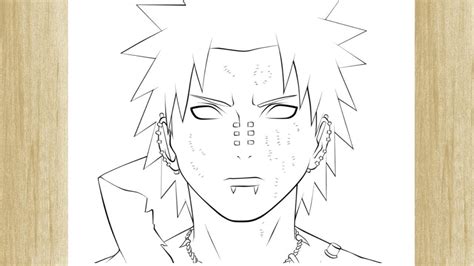 How To Draw Pain From Naruto Shippuden Como Desenhar O Pain De
