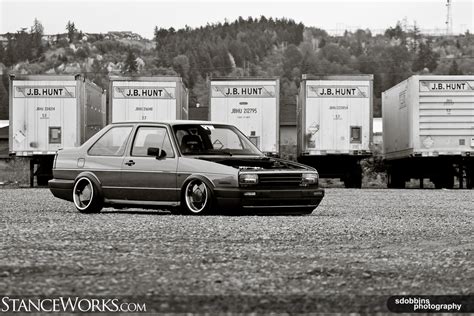 Stanceworks Exclusive Jasons Mk2 Jetta Coupe 9208 A Photo On