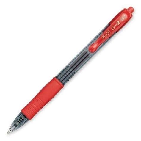 Pilot G2 Gel Pen Fine Red The School Locker