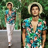 Let's take a walk around the block | Hawaiian shirt outfit, Hawaiian ...