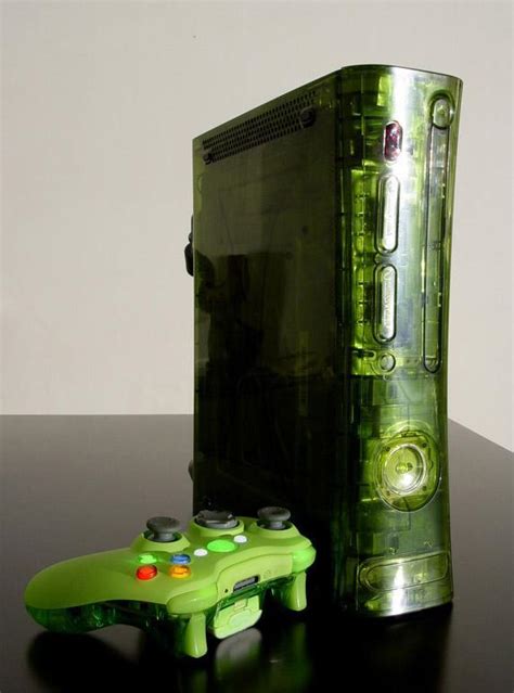 Xbox 360 Full Halo Green Consolecontroller Shell Case Ebay