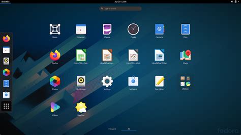 Linux и Android Обзор дистрибутива Fedora 32 Workstation