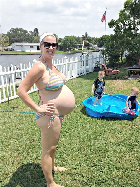 I Have The Perfect Body Weeks Pregnant Belly Pregnant Bikini