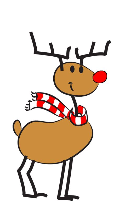 Cartoon Reindeer Images Clipart Best