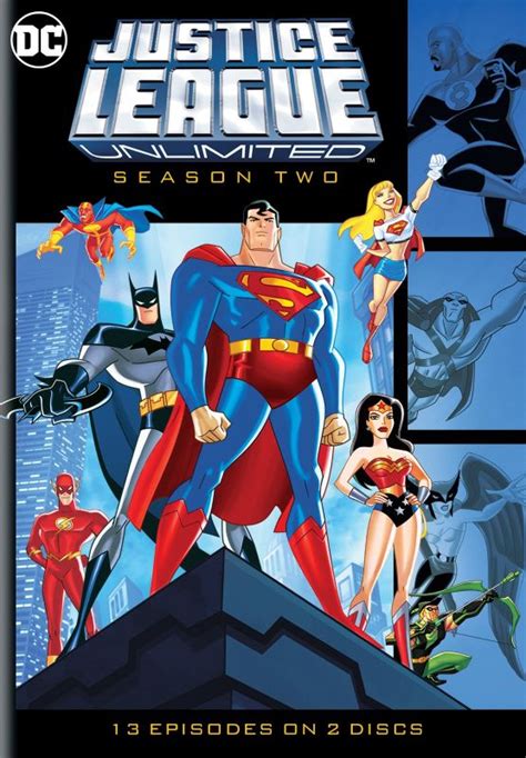 Best Buy Justice League Unlimited The Complete Second Season DVD