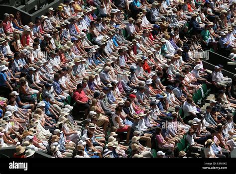 Tennis Spectators Hi Res Stock Photography And Images Alamy
