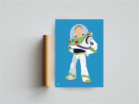 Buzz Lightyear Toy Story Poster Print Etsy Uk