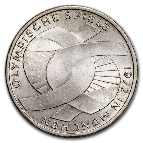 Buy 1972 Germany Silver 10 Marks Munich Olympics Bu Apmex