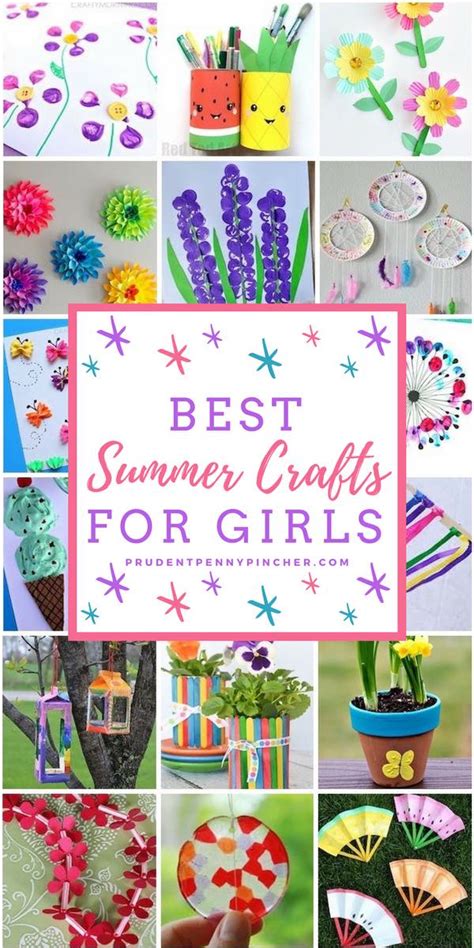 100 Best Summer Crafts For Kids Prudent Penny Pincher