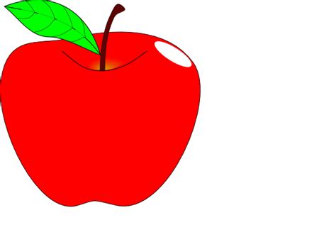 Red Apple Teacher Ai Clip Art At Vector Clip Art Online