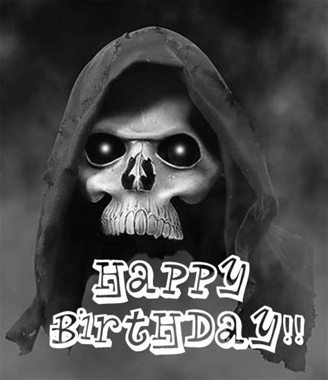 Grim Reaper Birthday Supernatural Birthday Skull Pictures Comics
