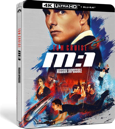 Mission Impossible 1 Steelbook 4k Ultra Hd Blu Ray Film → Køb Billigt