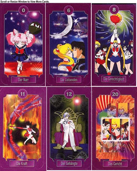 Sailor Moon Tarot The Tarot Garden