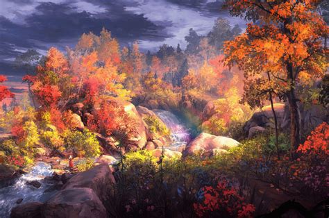 Autumn Pixel Art Wallpapers Wallpaper Cave