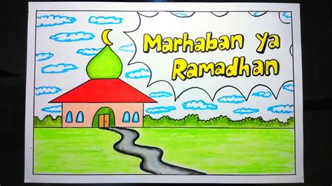 Contoh Poster Ramadhan Anak Bit By Bit Poster Gambar Mewarna Riset