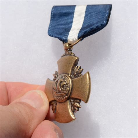 Side View Of The Navy Cross Medal Cross Medal Navy Cross United