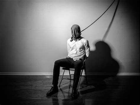 Photographer Documents His Own Depression In Dark Self Portraits