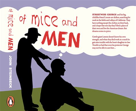 Book Cover Project Of Mice And Men Behance
