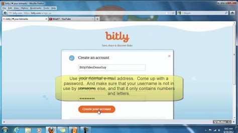 Maybe you would like to learn more about one of these? Bit.ly 2 - Setting up a Free Account - YouTube