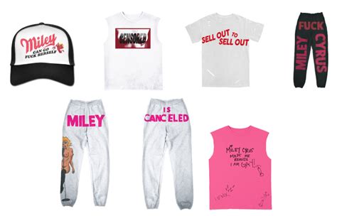 Miley Cyrus Merch Collection Consequence