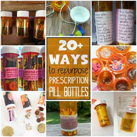 prescription pill bottles 20 ways to use empty pill bottles 2022