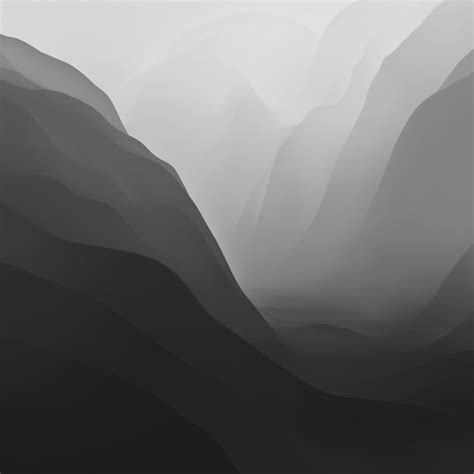 Found This Black And White Macos Monterey Wallpaper For Those Who