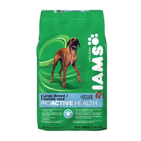 Iams Proactive Health Large Breed Adult Dog Food Chaar