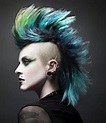 21 Steal more attention by splashing your punk hairstyle in wild colors ...