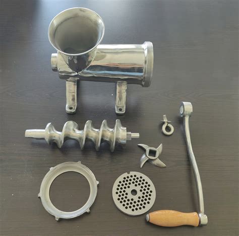 Grt 22 Stainless Steel Hand Operated Porkert Manual Meat Grinder Meat
