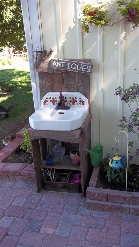 Outdoor Sink Great For Quick Wash Ups My Style