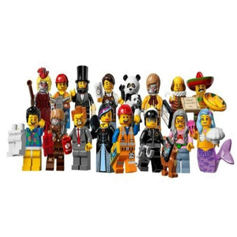 71004 Lego Minifigures Series 12 The Lego Movie Complete Set Of 16