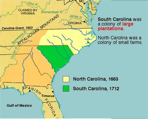 North Carolina Colony Timeline Timetoast Timelines