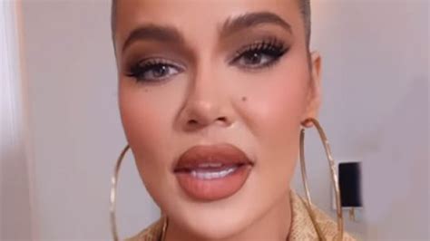 Khloe Kardashian S Cheeks Look So Massive She Can T Speak Concerned Fans Say Of Her New Video