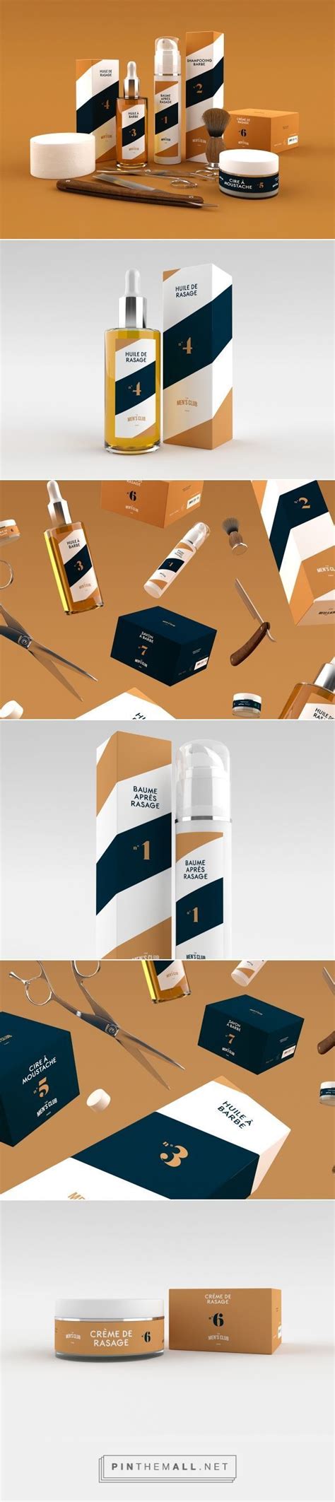 The Mens Club Packaging Barber Shop On Behance