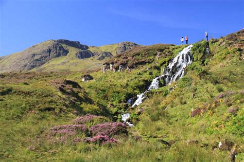 Brides Veil Waterfall Isle Of Skye Inverness Shire Scotland