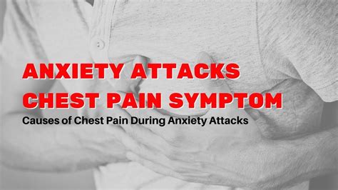 Anxiety Attacks Chest Pain Symptom Youtube