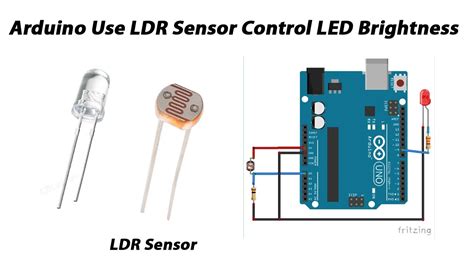 Arduino Using Ldr Sensor Control Led Brightness Youtube