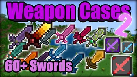 Weapon Cases Addon V2 Mcpe Bedrock Edition Minecraft Youtube