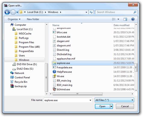 Check spelling or type a new query. How to restore default zip file associations in Windows