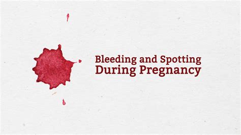 Bleeding And Spotting During Pregnancy Mama Natural