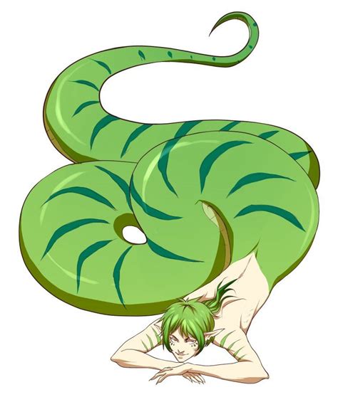 Наг по Melamoryblack Anime Snake Mythical Creatures Art Creature