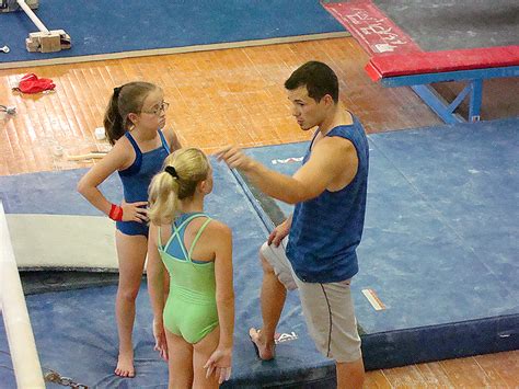 Gymnastics Girls Iowa Sports Camps Girls Gymnastics Phot Flickr