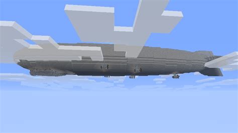 My First Airship 1251 Scale Lz127 Graf Zeppelin Minecraft Project
