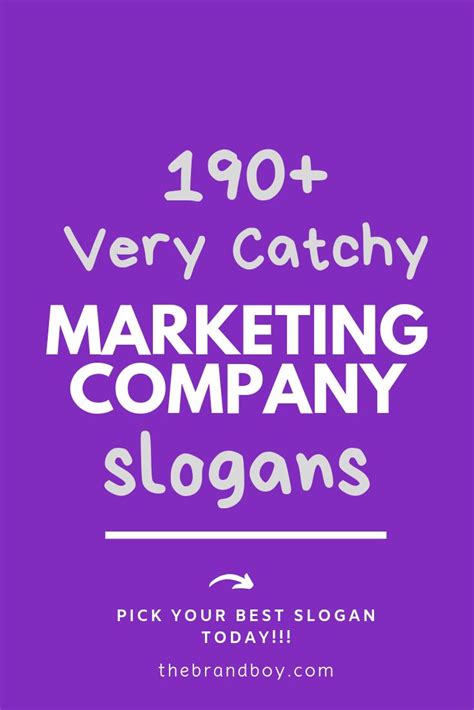 201 Best Marketing Company Slogans And Taglines Business Slogans Riset
