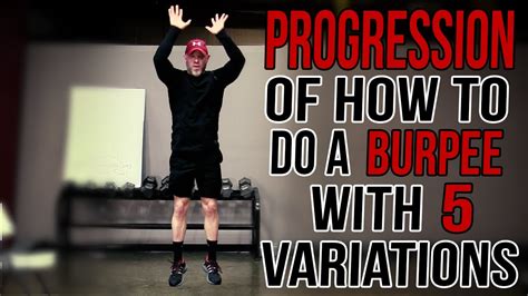 How To Do A Burpee With 5 Progressions And Variations — For Beginners To