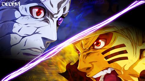 Naruto Vs Obito Wallpaper Naruto Wallpaper By Deohvi On Deviantart