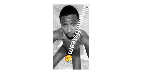 Usher Nu Sur Snapchat Son Selfie Moqu Sur Le Web Purebreak