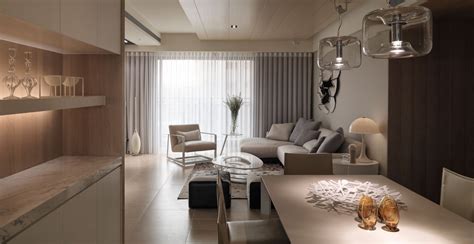 Neutral Contemporary Apartment By Wch Design Studio